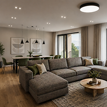 imagine reprezentativa proiect design interior casa 150 mp Timisoara